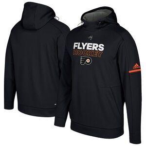 New without Tags Men's Large Philadelphia Flyers adidas Authentic Player Hoodie